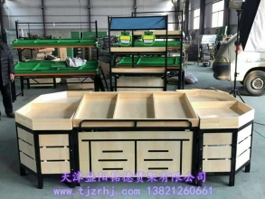 鋼木蔬菜水果架SY-009