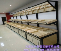 鋼木蔬菜水果架SY-008